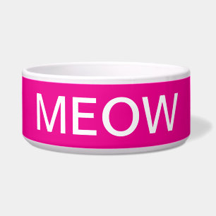 Meow Cat Bowl Napf