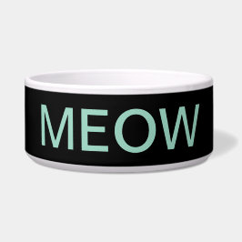 Meow Cat Bowl Napf