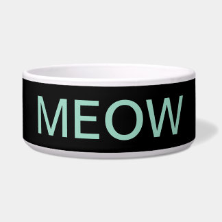 Meow Cat Bowl Napf