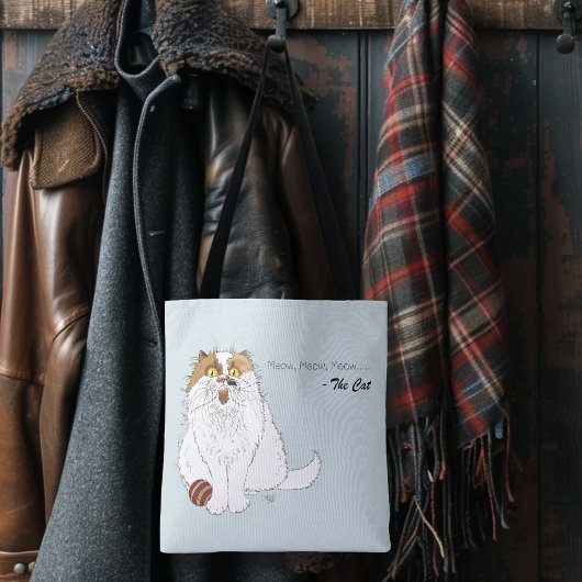 Meow Cat Funny Tasche