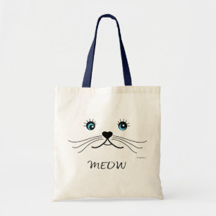 MEOW-Cat-Gesichtspflege Grafik Cool Tragetasche