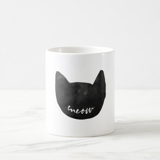 Meow Cat Kaffeetasse (Mittel)
