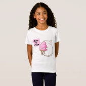Meow Cat Liebe Ice Creme T-Shirt (Vorne ganz)