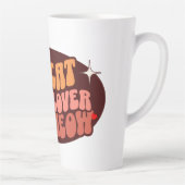 Meow Cat Lover - orange Katze Milchtasse (Rechts)