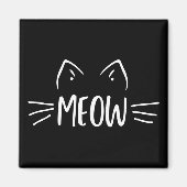 Meow Cat Magnet (Vorne)