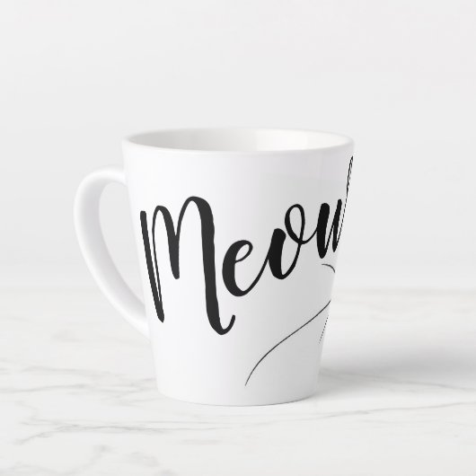 Meow Cat Milchtasse (Linke Ecke)