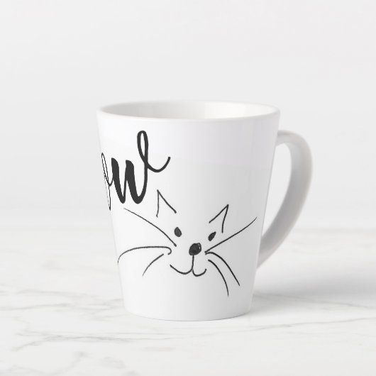 Meow Cat Milchtasse (Rechte Ecke)