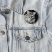 Meow Cat Portrait Button (Beispiel)