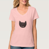 Meow Cat T-Shirt (Vorderseite)