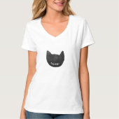 Meow Cat T-Shirt (Vorderseite)