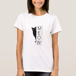 Meow cat T - Shirt