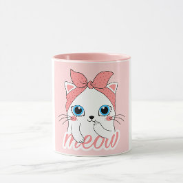 Meow Cat Tasse