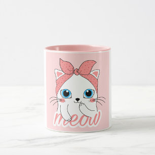 Meow Cat Tasse