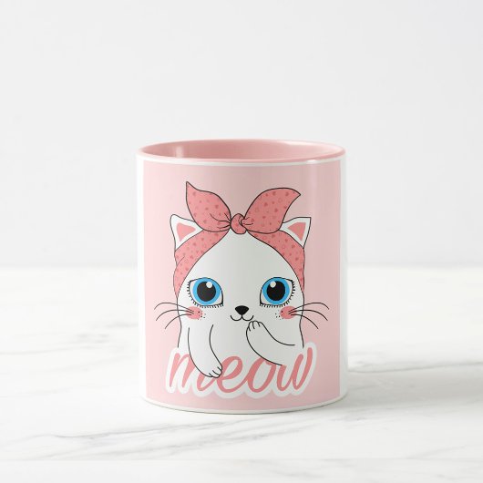 Meow Cat Tasse