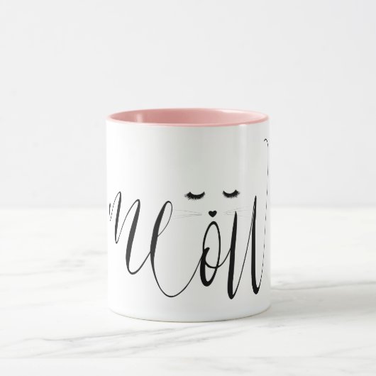 Meow Cat Tasse (Zentrum)