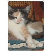 Meow Cats 23 Zwischenablage Klemmbrett (Rückseite)