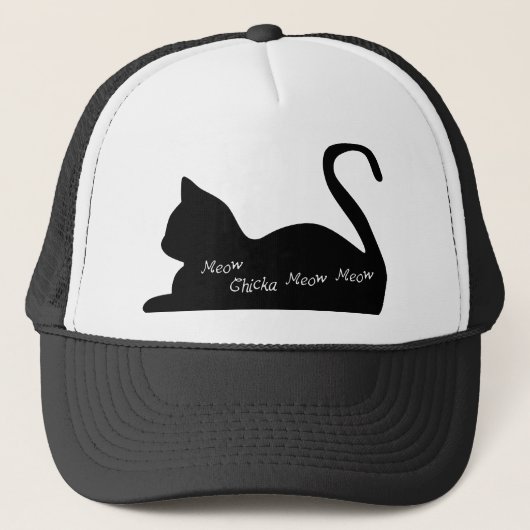 Meow Chicka MeowMeow Truckerkappe (Vorderseite)