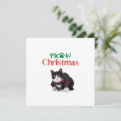 MEOW CHRISTMAS CAT (Stehend Vorderseite)