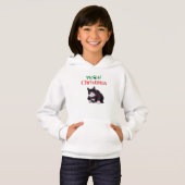 MEOW CHRISTMAS CAT HOODIE (Vorne ganz)