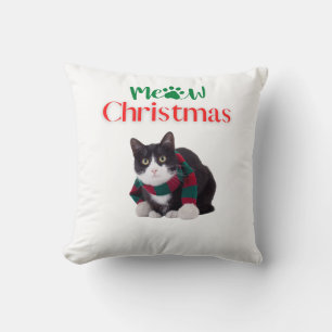 MEOW CHRISTMAS CAT KISSEN