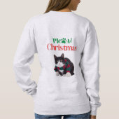 MEOW CHRISTMAS CAT SWEATSHIRT (Rückseite)