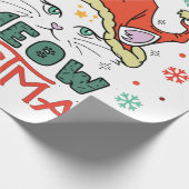 Meow Christmas Geschenkpapier (Ecke)