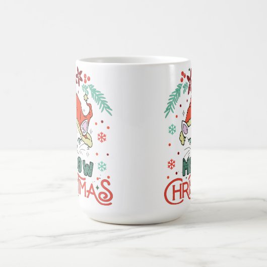 Meow Christmas Kaffeetasse (Mittel)