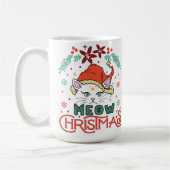 Meow Christmas Kaffeetasse (Links)