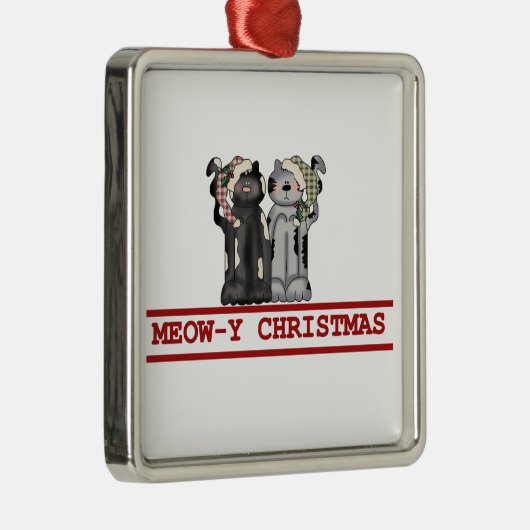 Meow Christmas Keepake Ornament (Rechts)