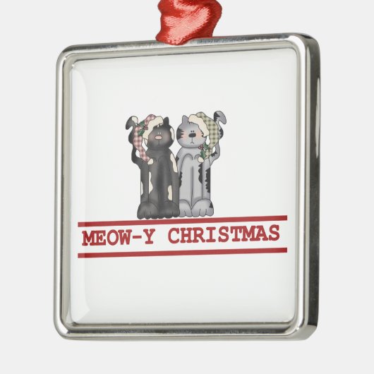 Meow Christmas Keepake Ornament (Links)