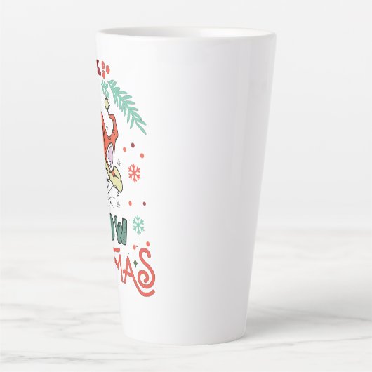 Meow Christmas Milchtasse (Vorderseite)