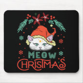 Meow Christmas Mousepad (Vorne)