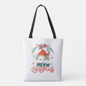 Meow Christmas Tasche (Rückseite)