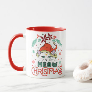 Meow Christmas Tasse