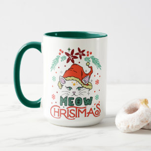 Meow Christmas Tasse