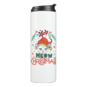 Meow Christmas Thermosbecher (Nach links gedreht)
