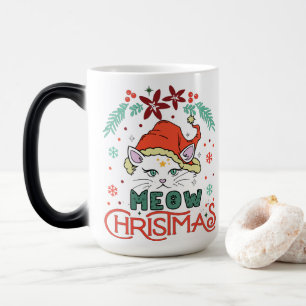Meow Christmas Verwandlungstasse