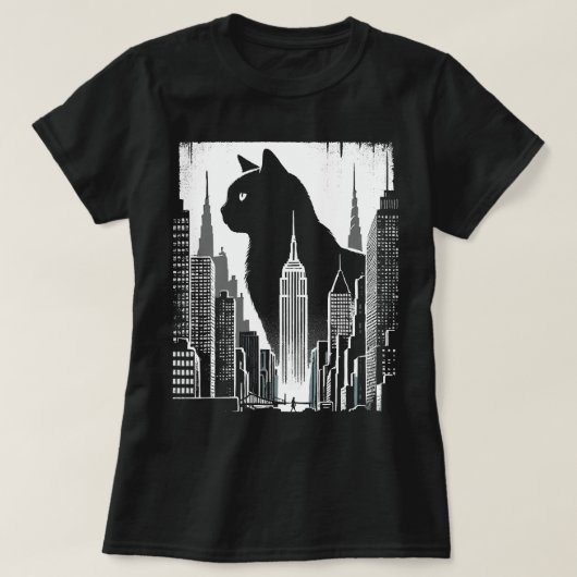 Meow City T-Shirt (Design vorne)