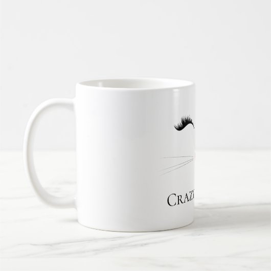 Meow Crazy Cat Lady Kaffeetasse (Links)