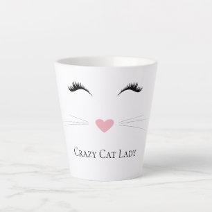 Meow Crazy Cat Lady Milchtasse