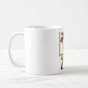 Meow-der Bowl Champion Katzenfußball Kaffeetasse
