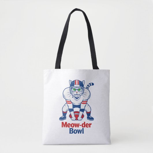 Meow-der Bowl Tasche (Vorderseite)