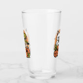 Meow - Festivals Halloween Cat Design Glas (Rechts)