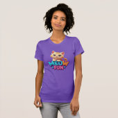 Meow Fun - Sweet Look Cat T-Shirt (Vorne ganz)