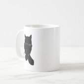 Meow für jetzt Tasse (Vorderseite Links)