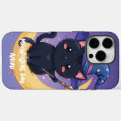 Meow-gical Day Ahead - Kawaii Phone Case (Rückseite (Horizontal))
