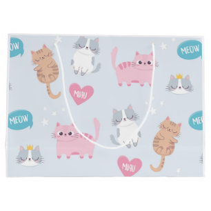 Meow Große Geschenktüte