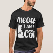 meow hi ! Ich bin eine Katze T-Shirt (Vorderseite)