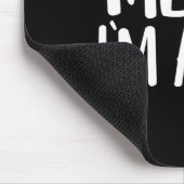 Meow Ich bin eine Katze - Halloween-Kostüm Mousepad (Ecke)
