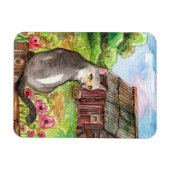 Meow in der Scheune Magnet (Horizontal)